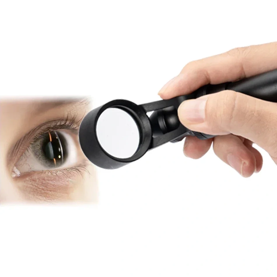China Optical Ophthalmic Equipment Portable Hand-held LED Slit Lamp Microscope S150 Free Shipping for Human and Veterinary Use