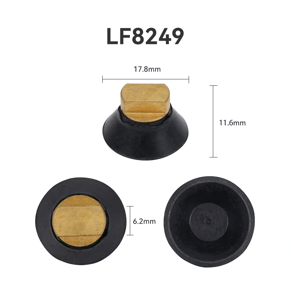 10pcs Various Glasses Universal Lens Block Suction Cup for Auto Lens Edger Optical Accessories