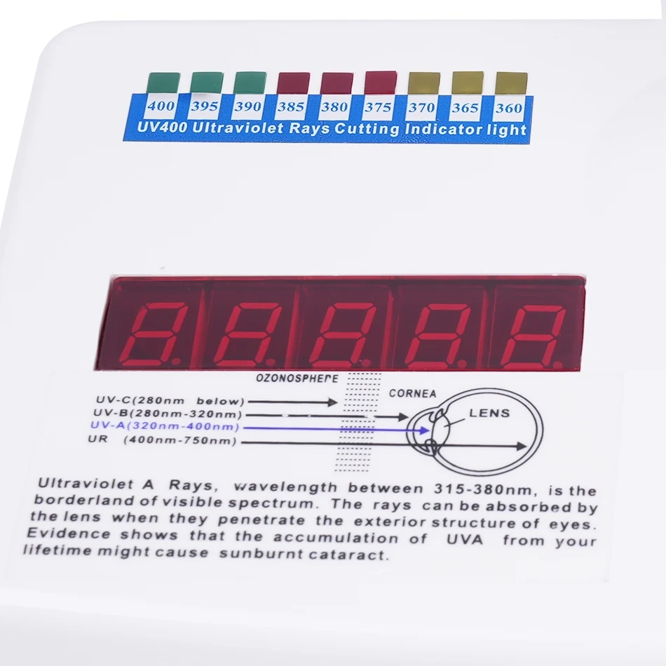 AIST China Factory Optical Lens Anti UV400 Radiation Ultraviolet Ray Lens Tester Blue Light Lens Detector UV Measurer Test