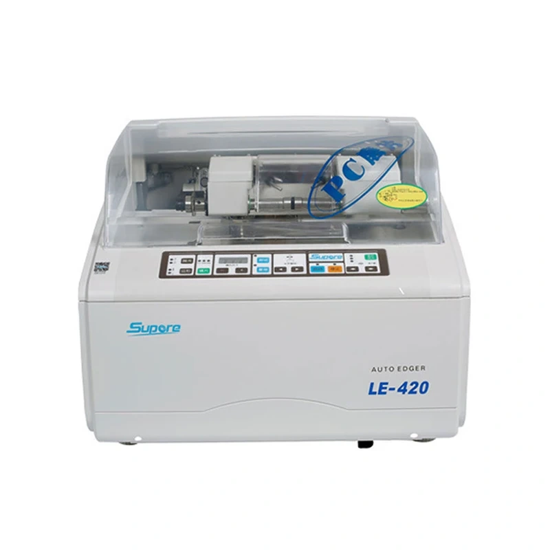 LE-420 China Ophthalmic Instrument Cheapest Lens Grinder for Resin CR Glass PC  Auto Lens Edger