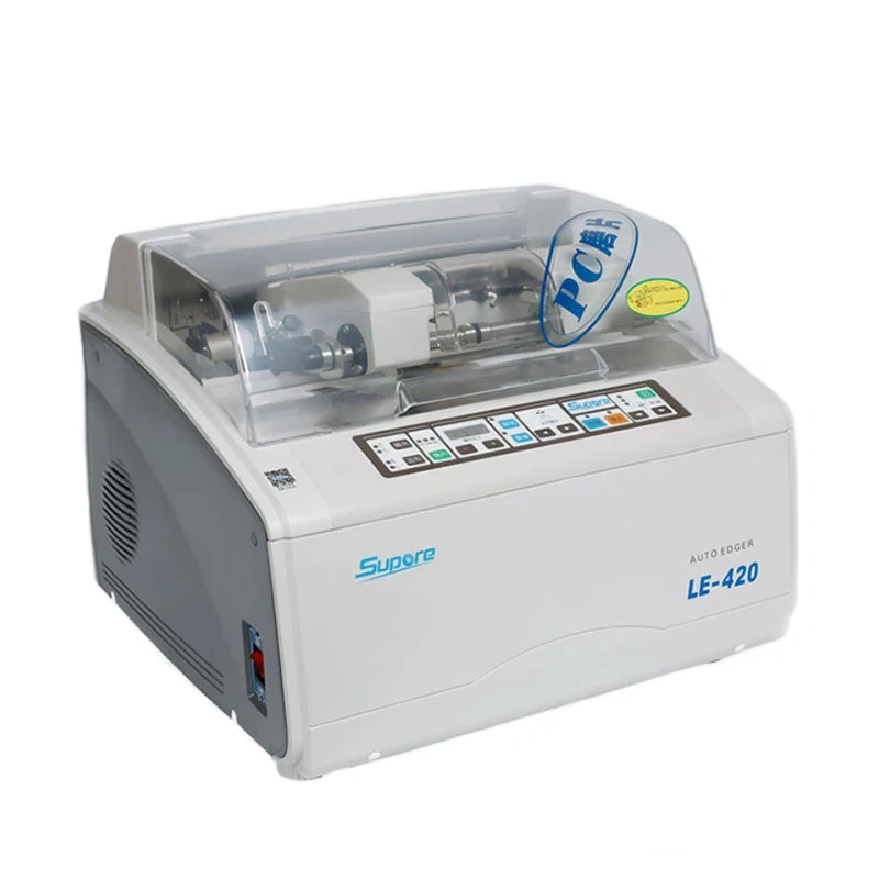 LE-420 China Ophthalmic Instrument Cheapest Lens Grinder for Resin CR Glass PC  Auto Lens Edger