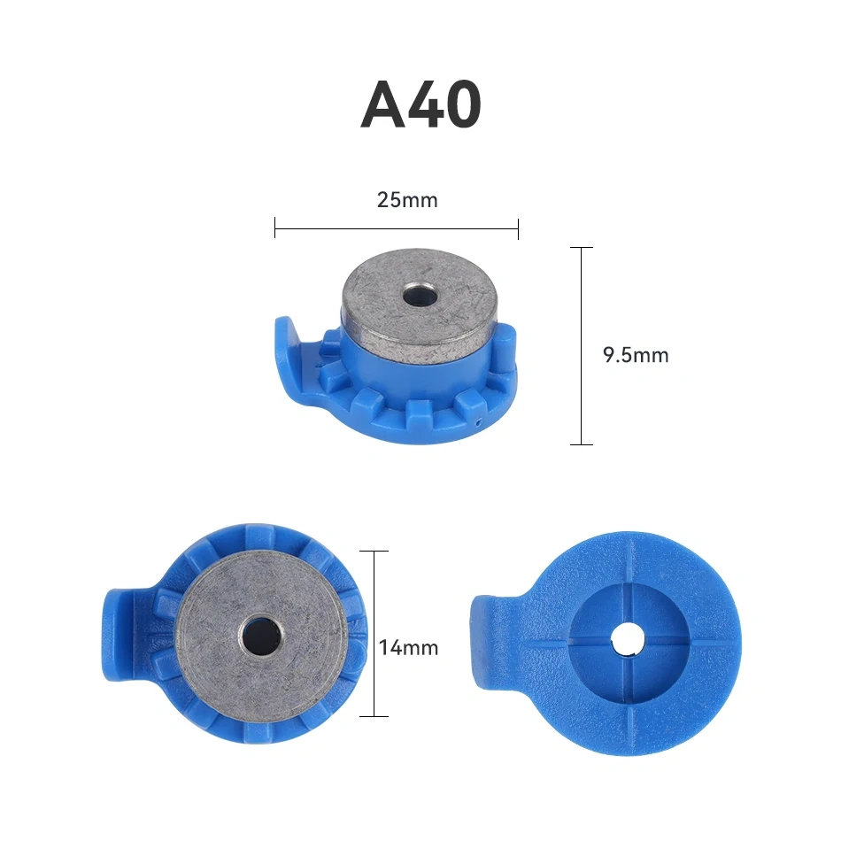 Aist 10pcs High Quality Type Lens Blocks Lens Edging Block Suction Cup for Lens Edger