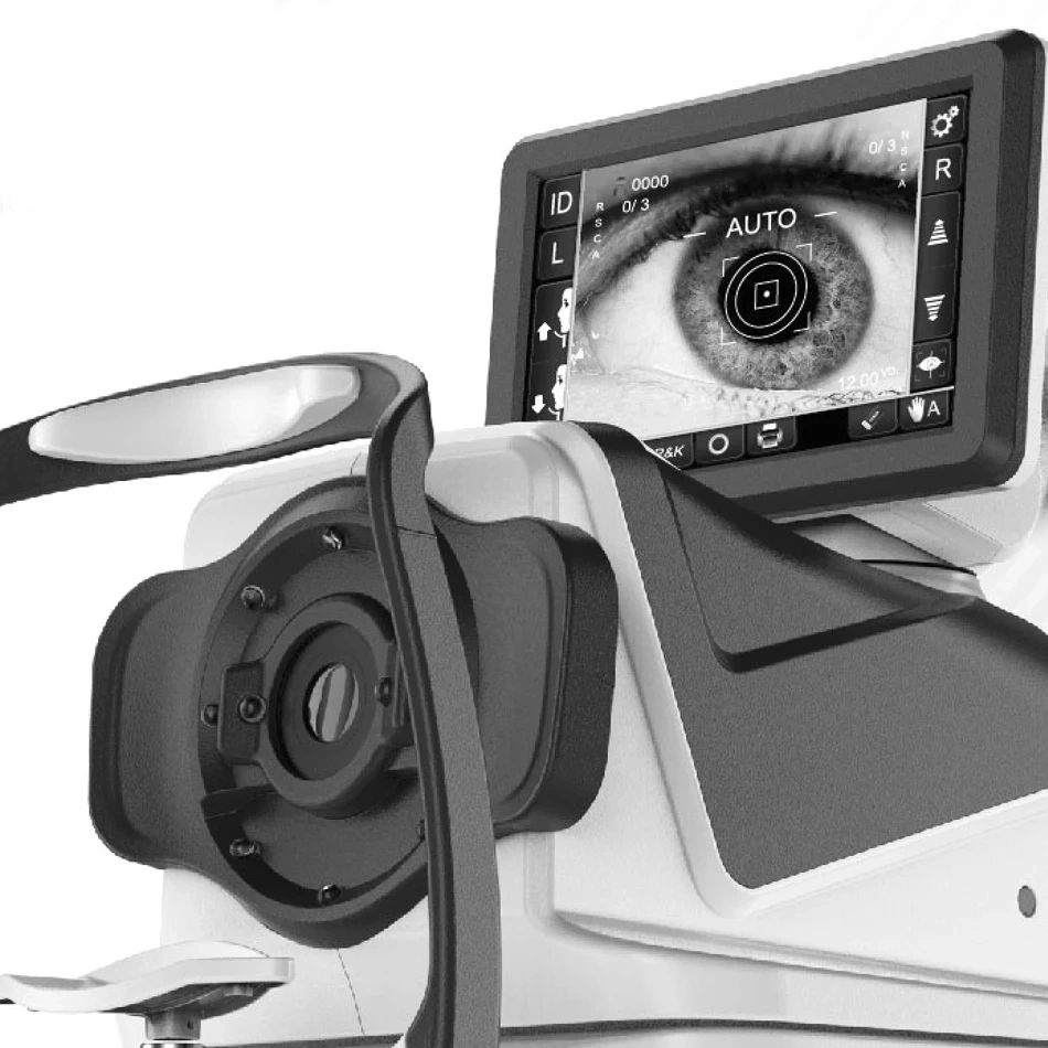 China 3D Newest Exclusive Ophthalmic Equipment Full Automatic Refractor FKR-710 Digital Best Auto Refractometer with Keratometer