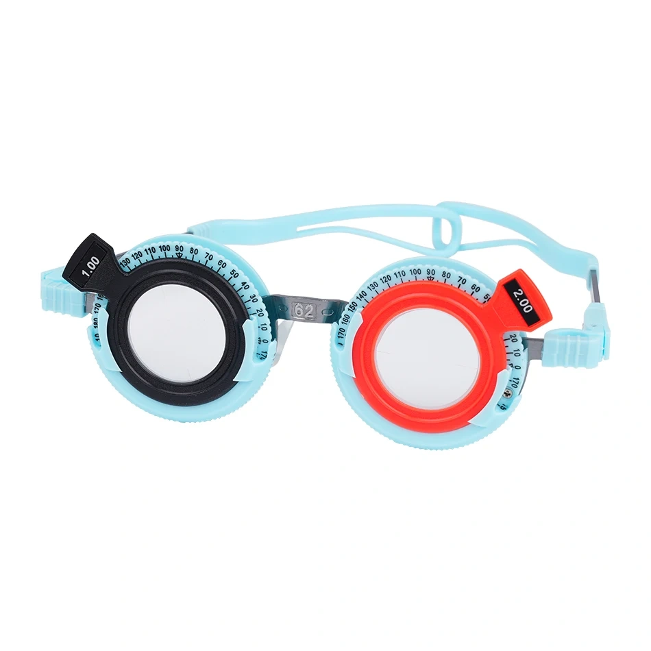 China Optometry Instrument Optometry Eye Training Optician Child Universal Trial Lens Frame Ophthalmic Test Tool 52-70mm