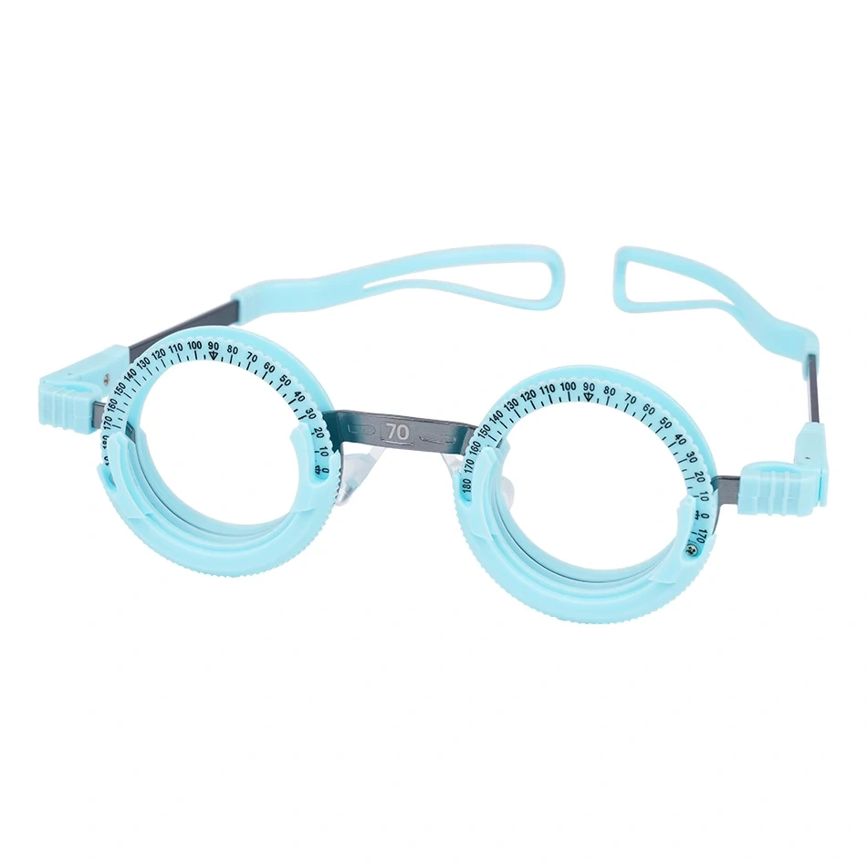China Optometry Instrument Optometry Eye Training Optician Child Universal Trial Lens Frame Ophthalmic Test Tool 52-70mm