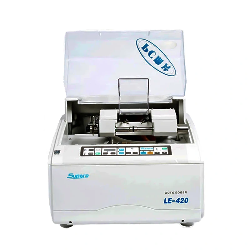 LE-420 China Ophthalmic Instrument Cheapest Lens Grinder for Resin CR Glass PC  Auto Lens Edger