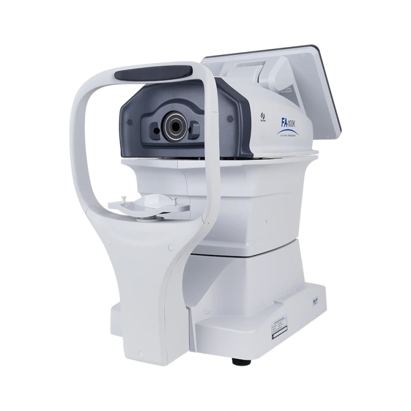 Auto Refractor 10.4 Inch Color Auto Refractometer with Keratometer Optical 3D Tracking Auto Focus Automatically Measure