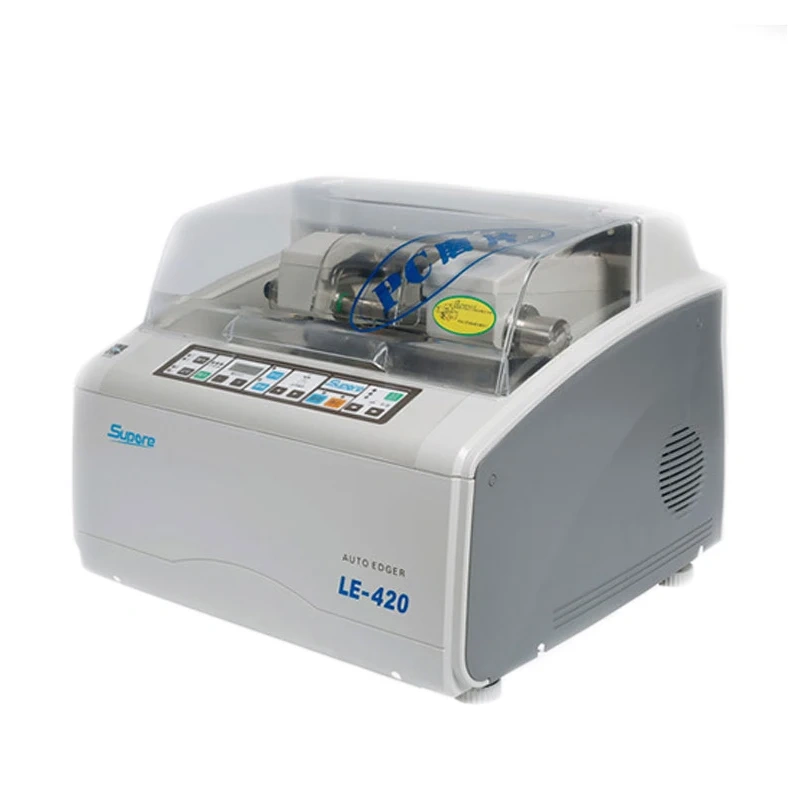 LE-420 China Ophthalmic Instrument Cheapest Lens Grinder for Resin CR Glass PC  Auto Lens Edger