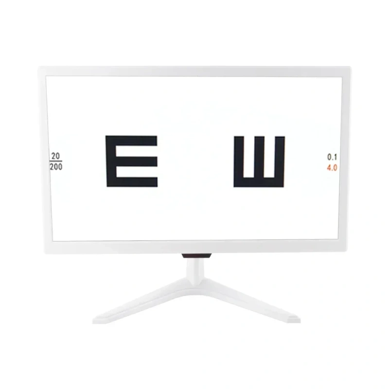 19 Inch Screen Ophthalmic LCD Visual Acuity Vision Chart Optical Testing Monitor Eye Testing Chart Optotype display