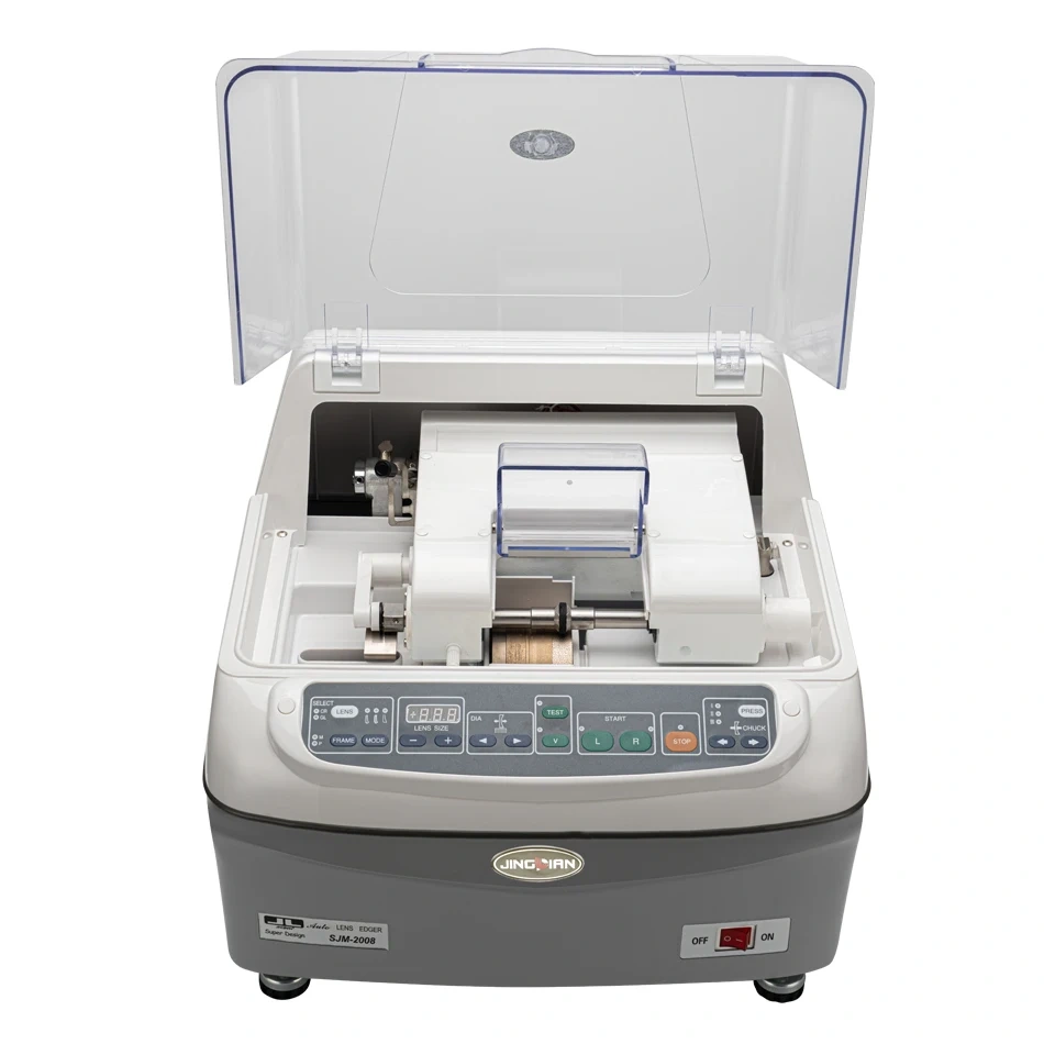 SJM-2008 Auto Lens Edger Most Efficient for Lens Edging and Polishing Improve The Efficiency of Lens Making Essential