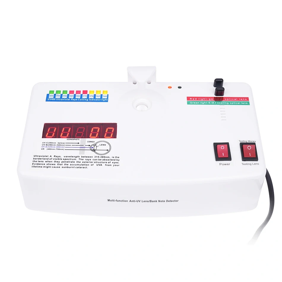 AIST China Factory Optical Lens Anti UV400 Radiation Ultraviolet Ray Lens Tester Blue Light Lens Detector UV Measurer Test