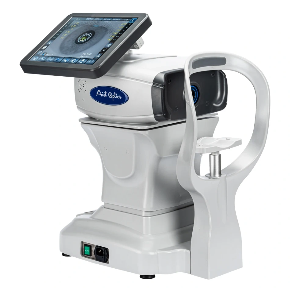 The new model eye autorefractometer with keratometer optical instrument Auto refractometer 8 Inch TFT Touch Screen ARK-1