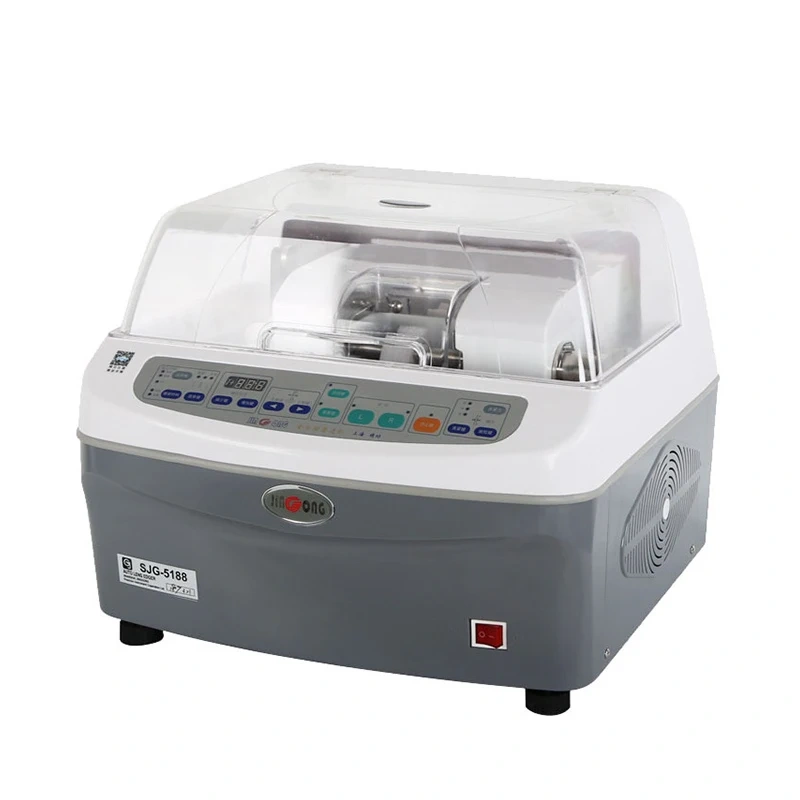 AIST SJG-5188 Auto Lens Edger Grinder Cutter Glass Polishing Beveller For PC CR GC Glasses Optical Automatic Cutting Machine