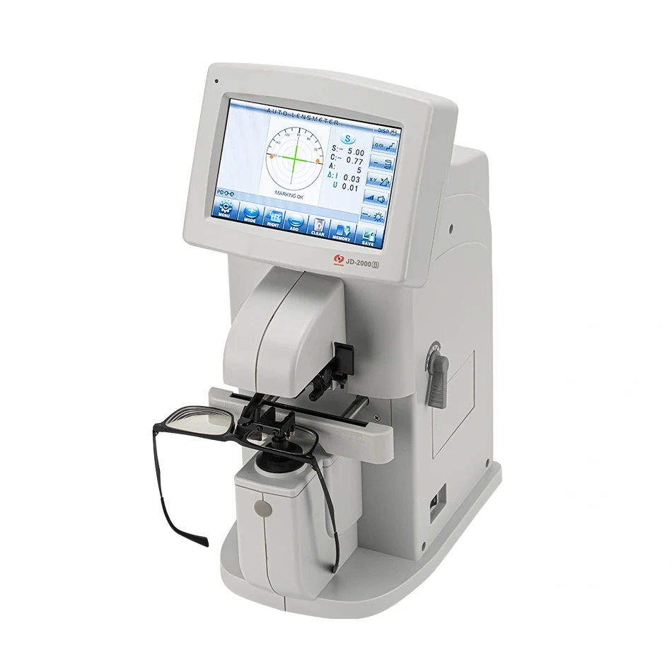 AIST High Quality Medical Optical Focimeter Automatic Computer Lensmeter Equipment Lensometer Digital Jd-2000 With Printer