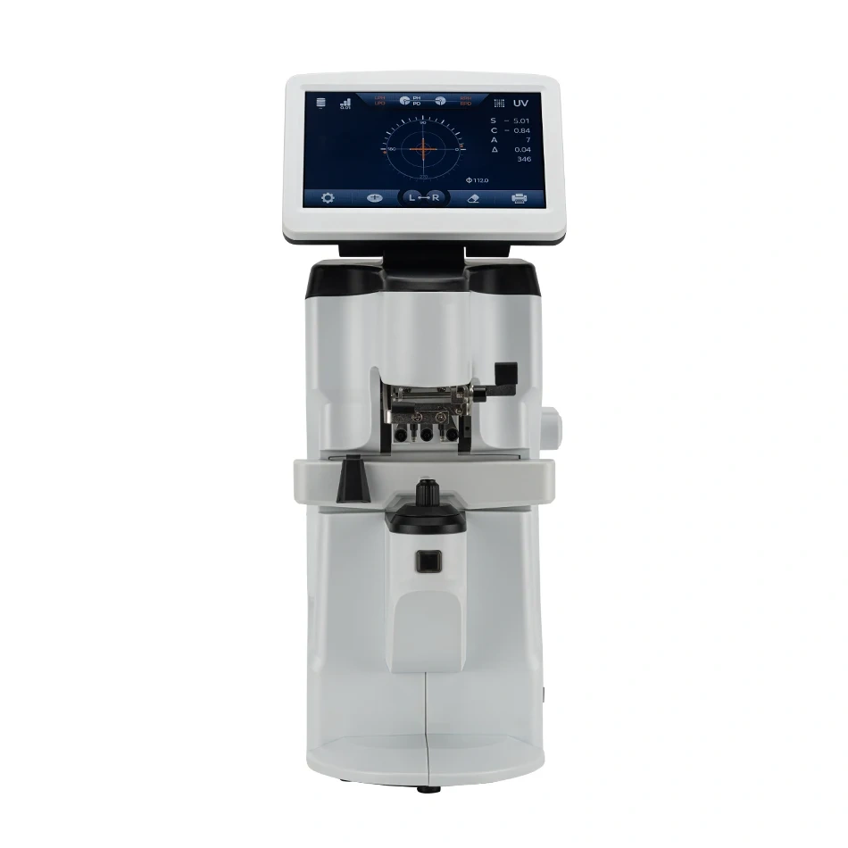 AIST New Optical Equipment Digital Auto Lensometer Focimeter D910 Lensmeter With Blue Light Test With Suitcase CE Approval