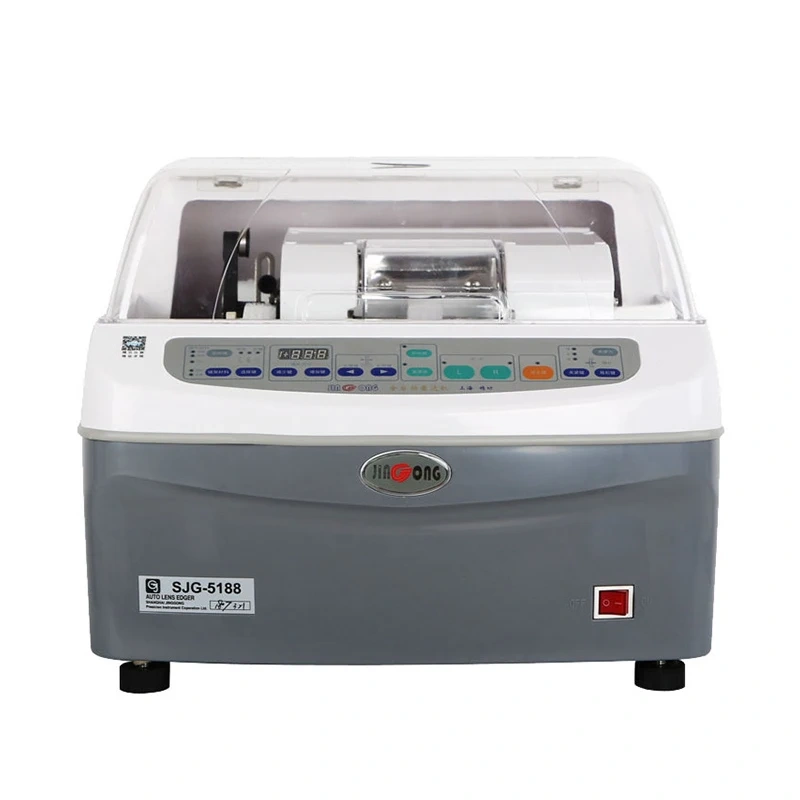 AIST SJG-5188 Auto Lens Edger Grinder Cutter Glass Polishing Beveller For PC CR GC Glasses Optical Automatic Cutting Machine