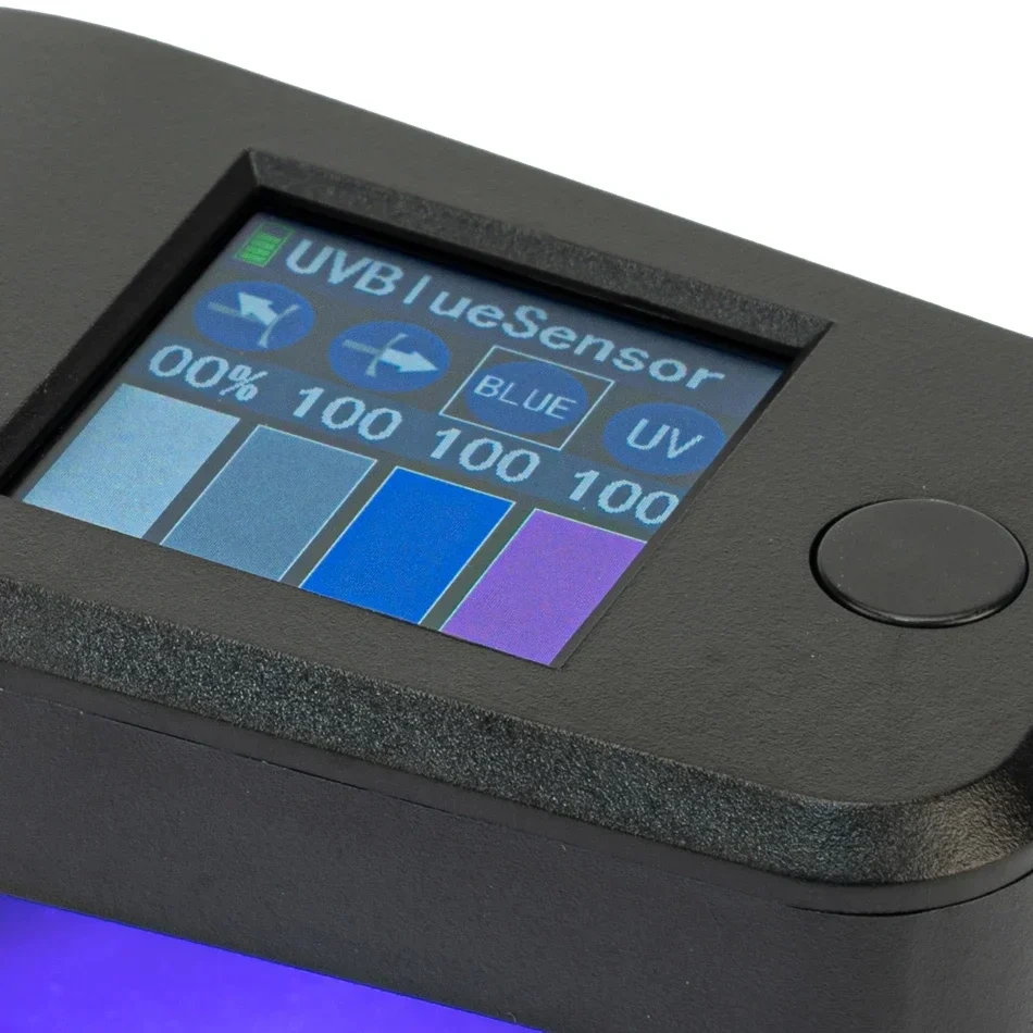 Ophthalmic UV & HEV And Blue Light Measuring Tool Testing Meter For Optical Clinics Usb Charging Lens Transmittance protection