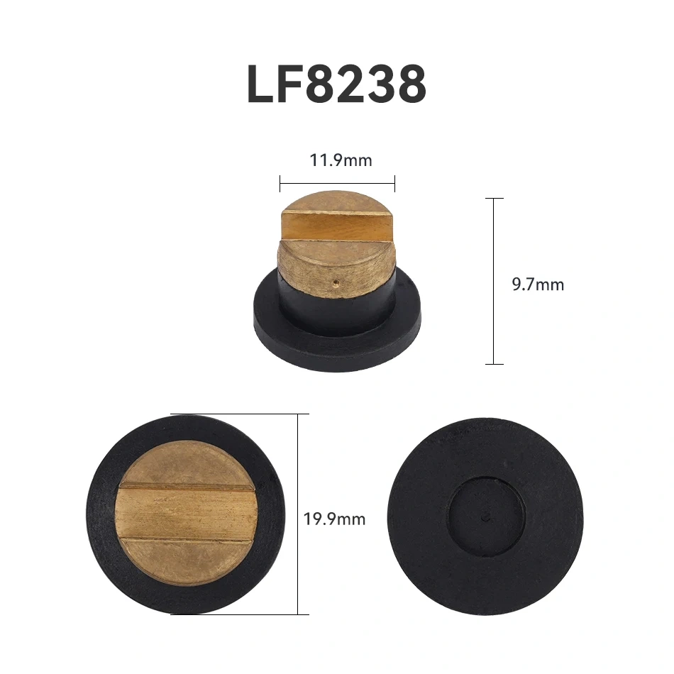 10pcs Various Glasses Universal Lens Block Suction Cup for Auto Lens Edger Optical Accessories