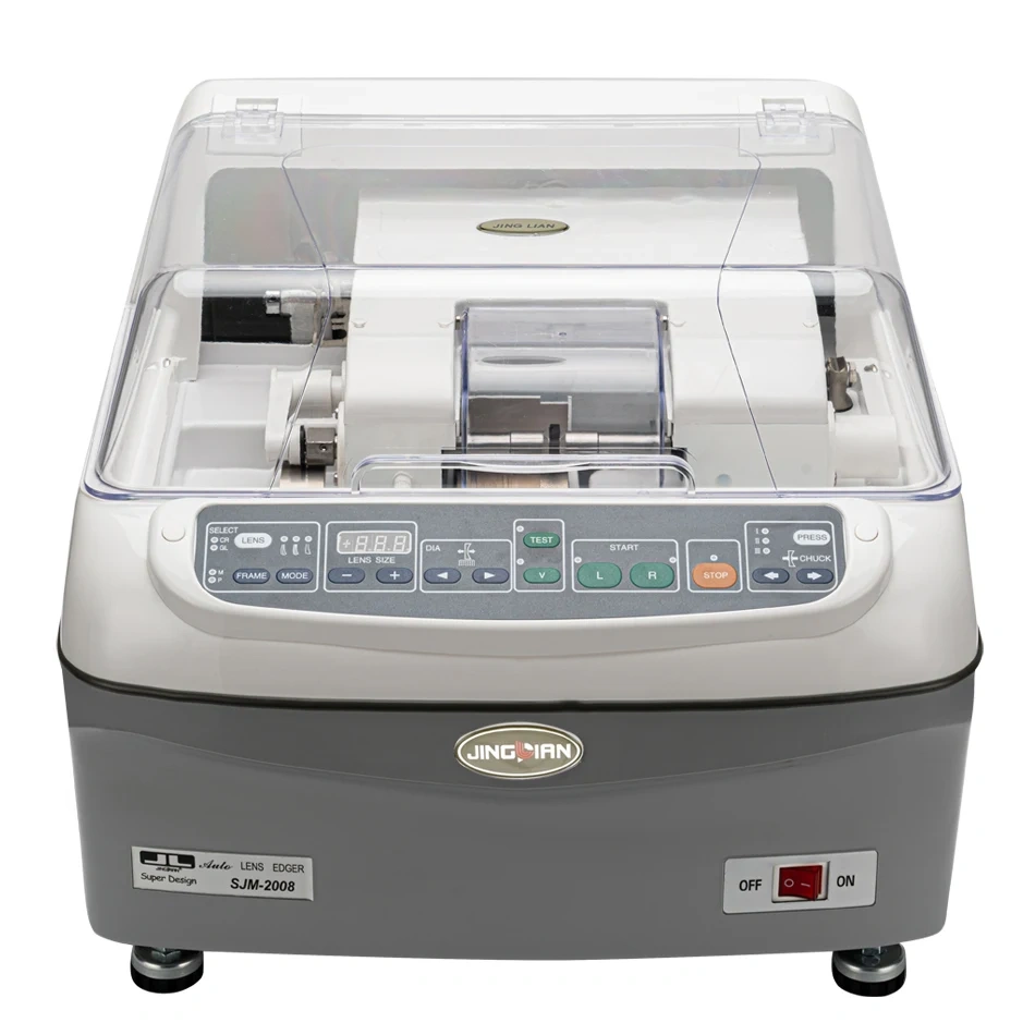 SJM-2008 Auto Lens Edger Most Efficient for Lens Edging and Polishing Improve The Efficiency of Lens Making Essential