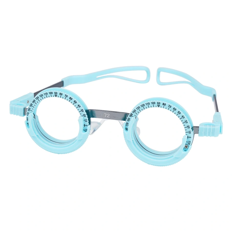 China Optometry Instrument Optometry Eye Training Optician Child Universal Trial Lens Frame Ophthalmic Test Tool 52-70mm