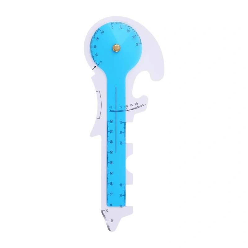 Eyeglasses Accessories Set with Multifunctional Frame Measuring Tool, Plastic Pupillary Distance Ruler