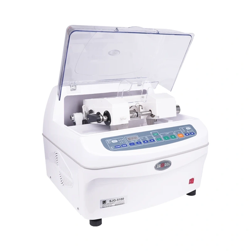 SJG-5100 Auto Lens Edger  Grinder Cutter Glass Polishing Machine Beveling For CR And Glasses Optical Shop  Optometry Instrument