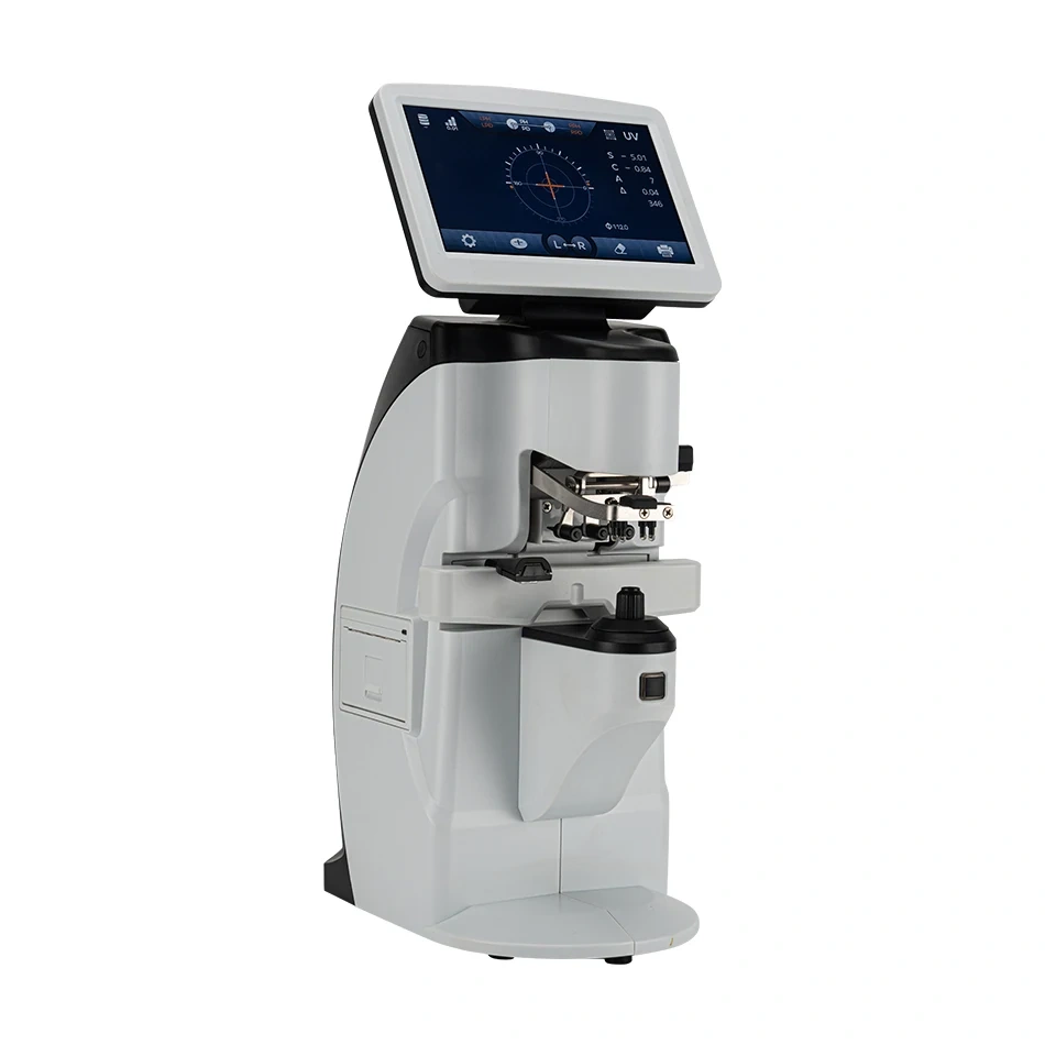 AIST New Optical Equipment Digital Auto Lensometer Focimeter D910 Lensmeter With Blue Light Test With Suitcase CE Approval
