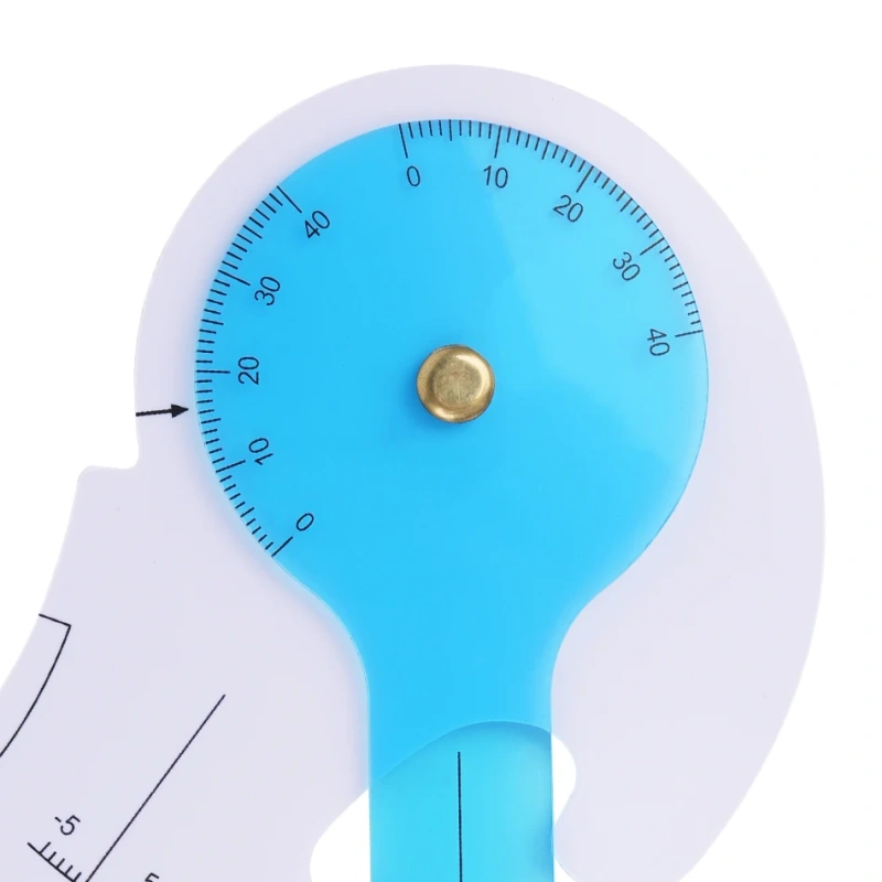 Eyeglasses Accessories Set with Multifunctional Frame Measuring Tool, Plastic Pupillary Distance Ruler