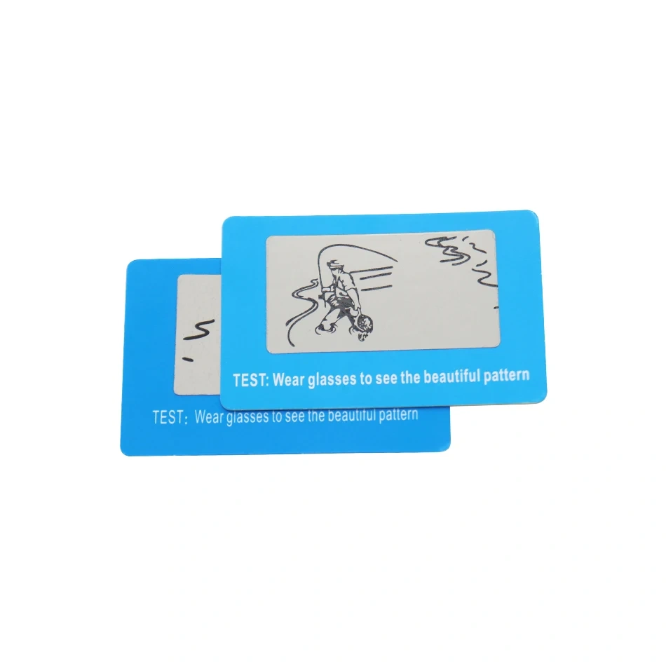 10pcs/lot Glasses To Check Polarized Test Card Help You To Check You Sunglasses Polarized for Testing Polarizing Lens