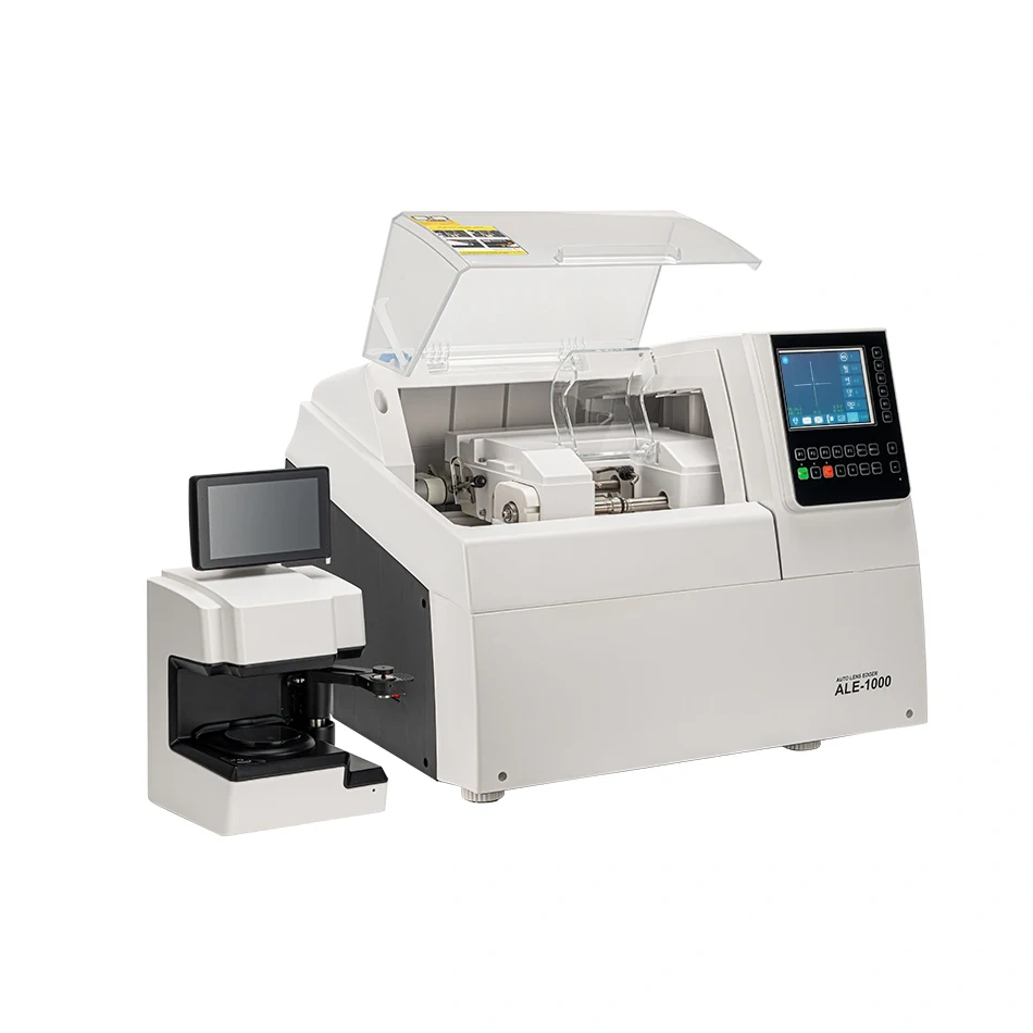 High Quality Supore ALE-1000+ST-1200 2D Optical Equipment Top with CE Patternless Auto Lens Edger Machine Optometria