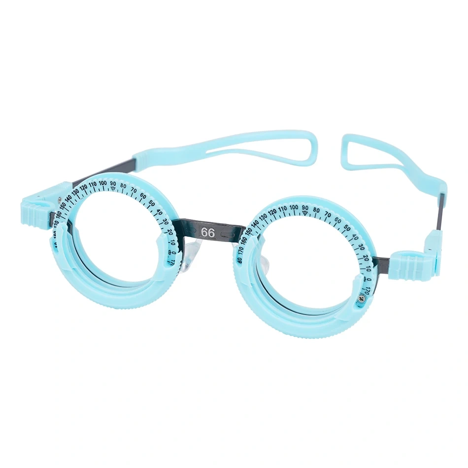 China Optometry Instrument Optometry Eye Training Optician Child Universal Trial Lens Frame Ophthalmic Test Tool 52-70mm