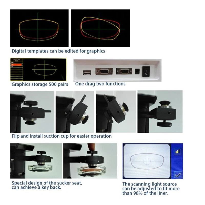 AIST Ale-1200+st-1200 Plus Optical High Quality Patternless Edger With Groover Function