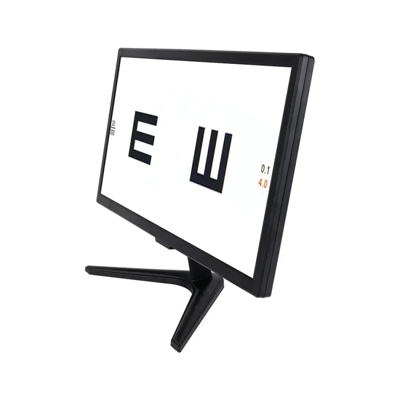 19 Inch Screen Ophthalmic LCD Visual Acuity Vision Chart Optical Testing Monitor Eye Testing Chart Optotype display