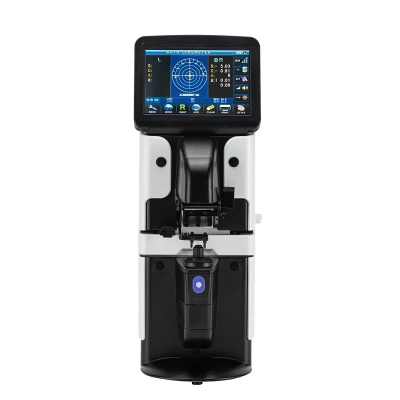 Top Quality Advanced JD-2600A Lensometer 7'' Lcd Touch Screen Digital Automatic Focimeter Auto Lensmeter with PD UV Printer