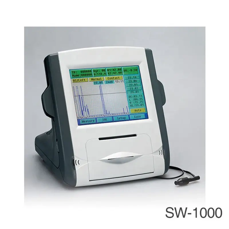 Ophthalmic AP scan ultrasound measure instrument A Biometer Eyeball Axis Length Scanner Portable with Pachymeter Scan