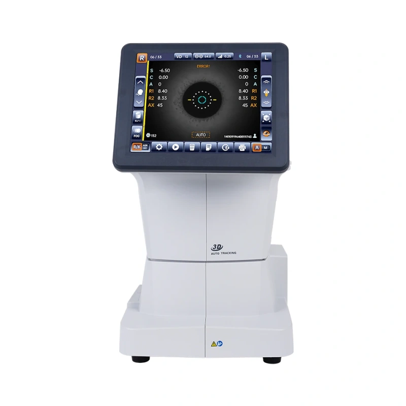 Auto Refractor 10.4 Inch Color Auto Refractometer with Keratometer Optical 3D Tracking Auto Focus Automatically Measure