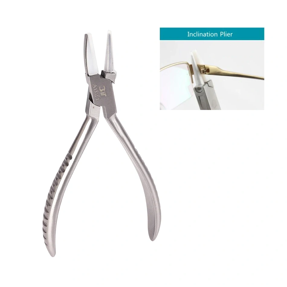 Glasses plier set several types for option spectacle adjusting plier glasses pliers tool nose pad arm temple bridge adjustment