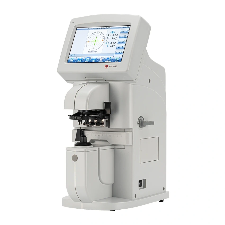 AIST High Quality Medical Optical Focimeter Automatic Computer Lensmeter Equipment Lensometer Digital Jd-2000 With Printer