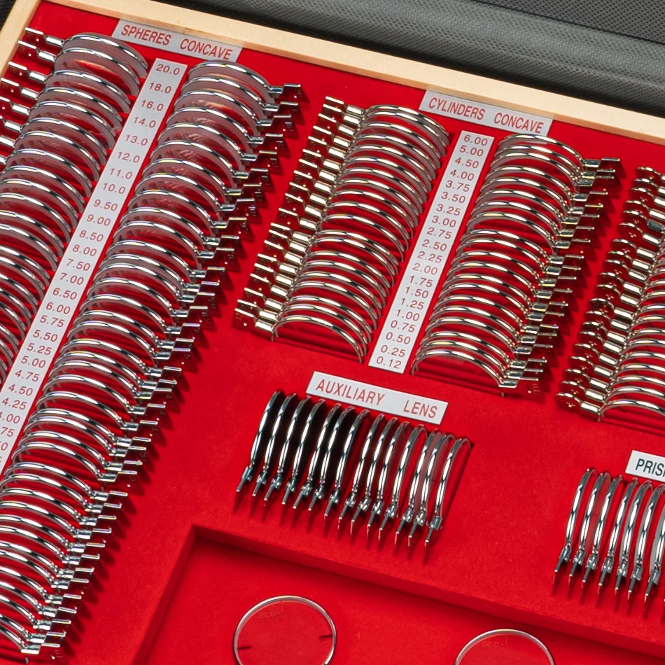 JS-266 Red Trial Lens Set,Trial lens set