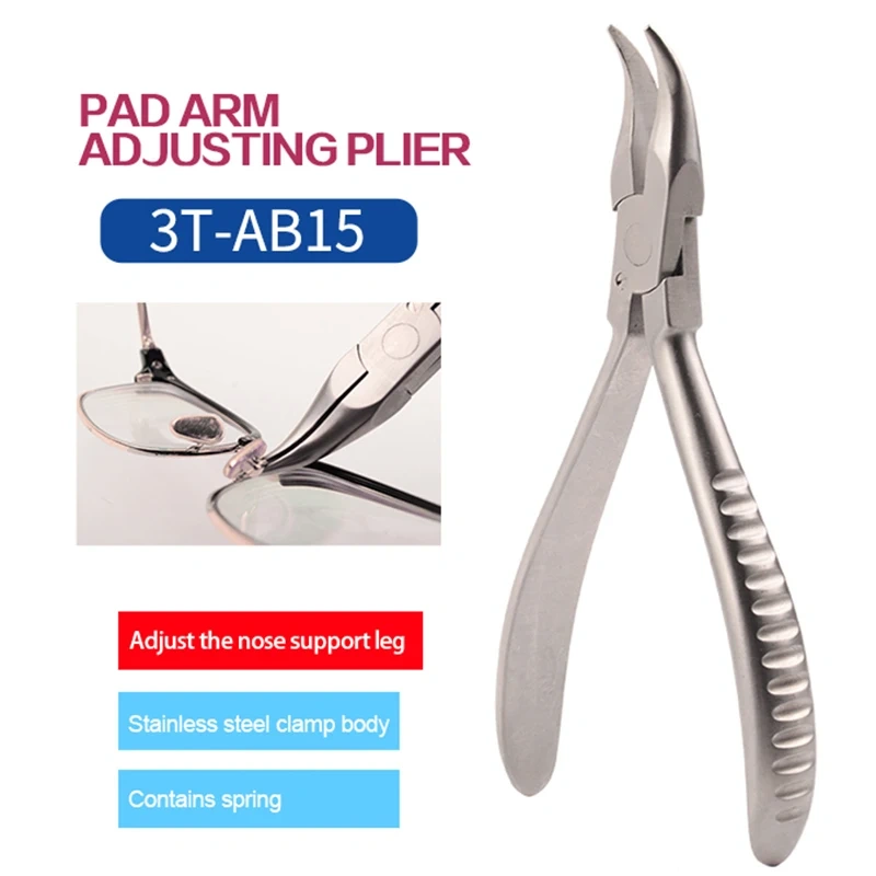 Glasses plier set several types for option spectacle adjusting plier glasses pliers tool nose pad arm temple bridge adjustment
