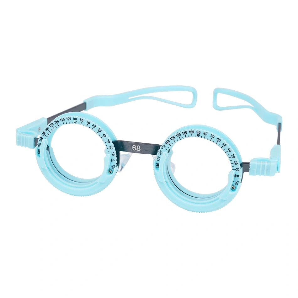 China Optometry Instrument Optometry Eye Training Optician Child Universal Trial Lens Frame Ophthalmic Test Tool 52-70mm