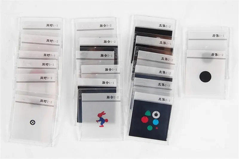 Synoptophore Visual test card TONG-SHI-KA,Visual Training