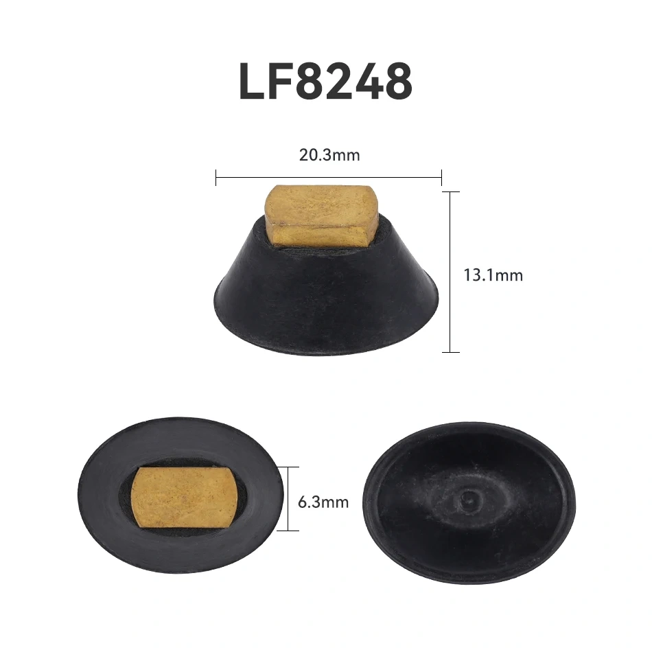 10pcs Various Glasses Universal Lens Block Suction Cup for Auto Lens Edger Optical Accessories