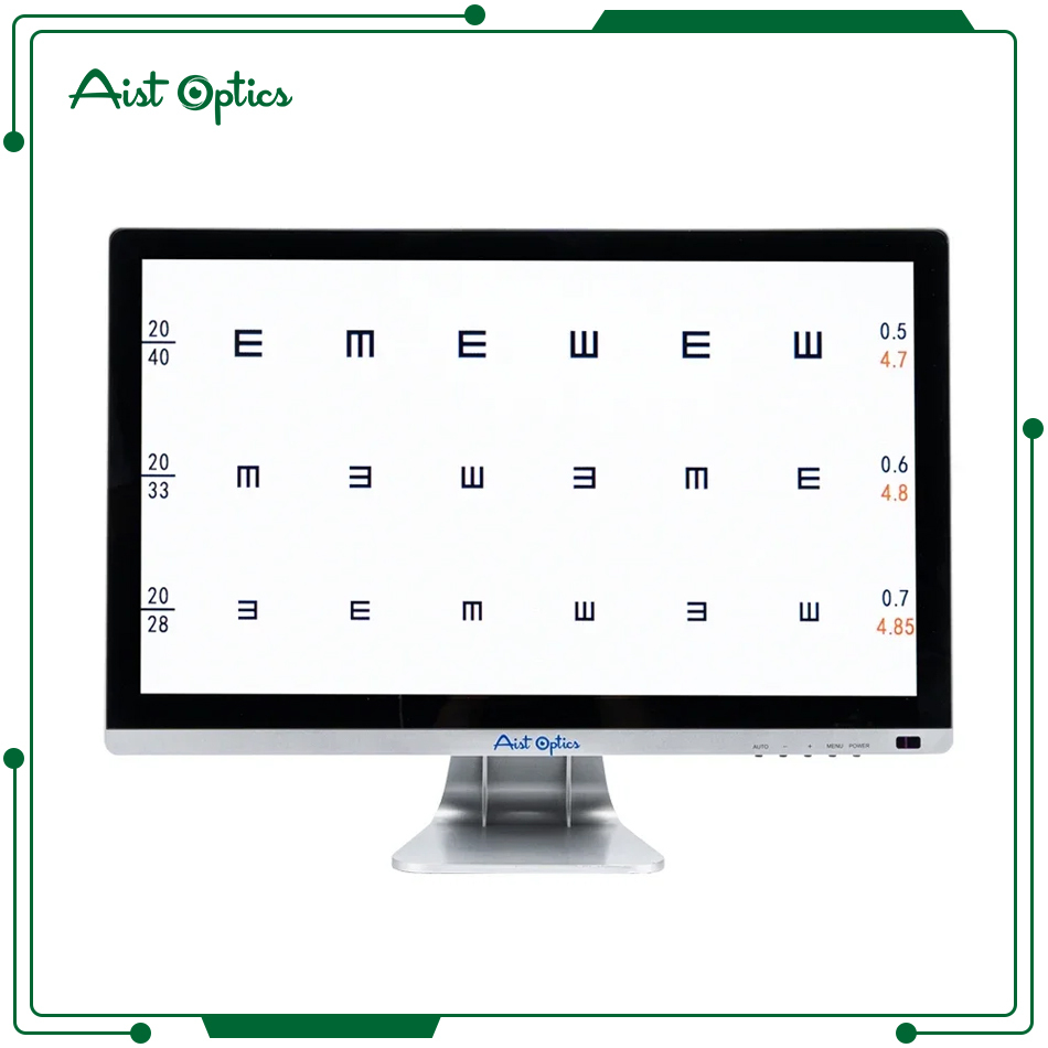 Optical Eye Test 21.5 Inch Ophthalmic  Lcd Visual Chart Panel Vc-1 Testing Monitor