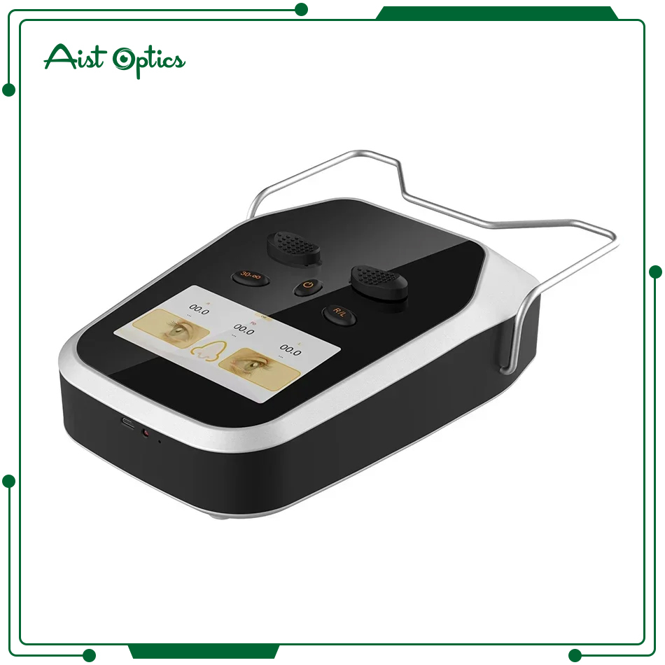 AIST New Model Digital Slide PD Meter Optometry Pupilometer PD LD/VD Measurement Rechargeable Battery