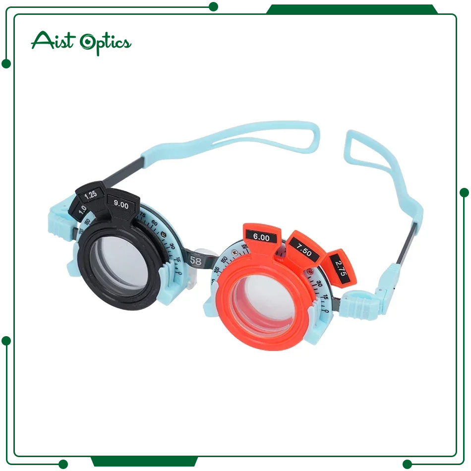 Titanium Alloy Trial Frame, Glasses Shop Trial Frame, Optical Trial Lens Frame 52~70mm Good Qualty