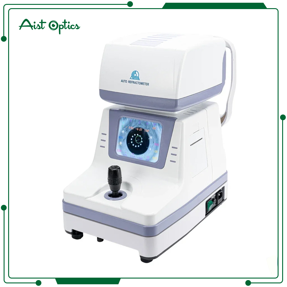 Global Free Shipping Optometric Auto Refractometer Color Screen SJR-9900 Ophthalmic Vision Tester Optical  Auto Refractor