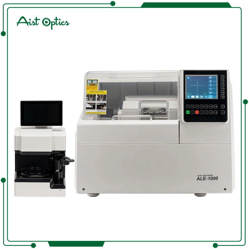 High Quality Supore ALE-1000+ST-1200 2D Optical Equipment Top with CE Patternless Auto Lens Edger Machine Optometria