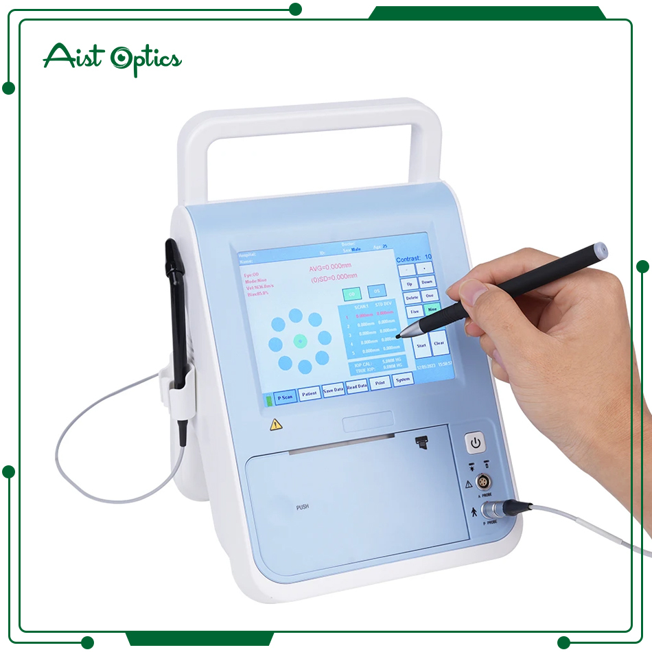 Ophthalmic Ultrasound A Biometer Pachymeter Portable  AP Scan Digital Scanner for Eye Scanning