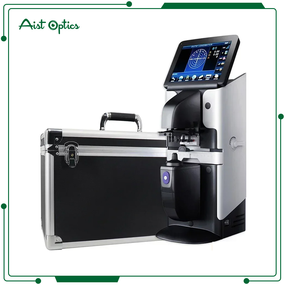 Top Quality Advanced JD-2600A Lensometer 7'' Lcd Touch Screen Digital Automatic Focimeter Auto Lensmeter with PD UV Printer